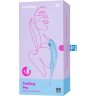 Голубой вакуум-волновой стимулятор клитора Satisfyer Twirling Pro