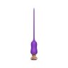 Фиолетовый тонкий стимулятор Nipple Vibrator - 23 см.