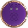 Фиолетовый тонкий стимулятор Nipple Vibrator - 23 см.