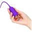 Фиолетовый тонкий стимулятор Nipple Vibrator - 23 см.  Цена 4 217 руб. - Фиолетовый тонкий стимулятор Nipple Vibrator - 23 см.