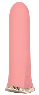 Нежно-розовый мини-вибромассажер Uncorked Rose - 12 см.  Цена 11 365 руб. Длина: 12 см. Диаметр: 3.75 см. Uncorked Rose - шикарный миниатюрный вибратор. Он изготовлен из мягкого силикона премиум-класса безопасного для тела, не содержащего фталатов, обеспечивающего приятные и гаранированно безопасные тактильные ощущения. Этот элегантный небольшой вибратор идеально подходит для целенаправленной стимуляции самых чувствительных мест, таких как клитор или соски. Он оснащен мощным двигателем, обеспечивающим 10 различных режимов вибрации. Удобное управление осуществляется помощью трех кнопок на игрушке. Чтобы включить игрушку, просто удерживайте верхнюю кнопку в течение нескольких секунд до того, как загорится белый светодиод. Смена режима осуществляется нажатием кнопок «+» и «-». Этот универсальный минивибратор подходит для использования с игрушкой или самостоятельно для внешней стимуляции. Отличное дополнение к бутылочке хорошего розового вина. Рабочая длина - 7,5 см. Минимальный диаметр - 2,5 см. Страна: Китай. Материал: силикон. Батарейки: встроенный аккумулятор.