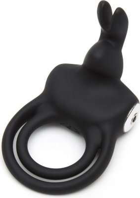 Черное эрекционное виброкольцо Happy Rabbit Cock Ring Длина: 9.5 см. Мужское эрекционное кольцо от Happy Rabbit станет настоящим союзником во время страстной и продолжительной близости! Надежно удержит максимально крепкую эрекцию и продлит время удовольствия! А еще - дополнительно простимулирует партнершу и усилит ее оргазм за счет глубокой вибрации. Страна: Китай. Материал: силикон. Батарейки: встроенный аккумулятор.