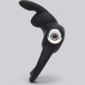 Черное эрекционное виброкольцо Happy Rabbit Cock Ring
