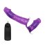 Женский фиолетовый страпон с вагинальной вибропробкой Ultra - 17,5 см.  Цена 4 471 руб. - Женский фиолетовый страпон с вагинальной вибропробкой Ultra - 17,5 см.