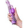 Фиолетовый вибратор High-Tech fantasy - 22,5 см.