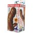 Коричневая насадка на пенис - 11,5 см. - Коричневая насадка на пенис - 11,5 см.