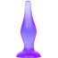 Фиолетовая анальная пробка с утонченным кончиком - 13,8 см.  Цена 1 105 руб. - Фиолетовая анальная пробка с утонченным кончиком - 13,8 см.