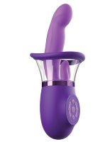 Фиолетовая помпа-вибратор Ultimate Pleasure Pro Plus