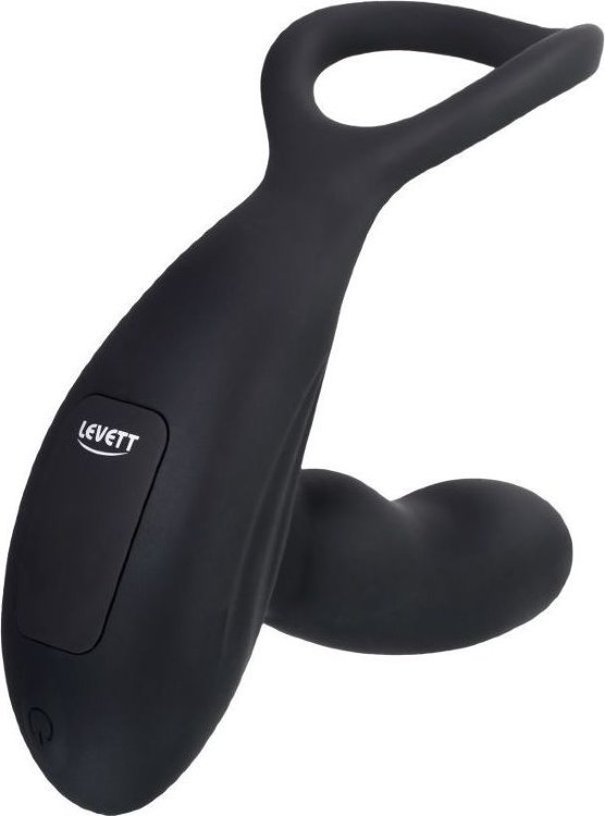 Черный стимулятор простаты Maud с вибрацией