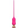 Розовый тонкий стимулятор Nipple Vibrator - 23 см.