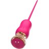 Розовый тонкий стимулятор Nipple Vibrator - 23 см.