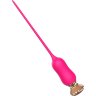Розовый тонкий стимулятор Nipple Vibrator - 23 см.