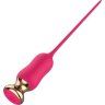 Розовый тонкий стимулятор Nipple Vibrator - 23 см.