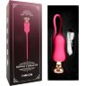 Розовый тонкий стимулятор Nipple Vibrator - 23 см.