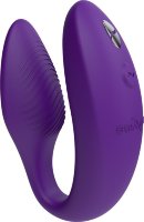 Фиолетовый вибратор для пар We-Vibe Sync 2