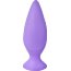 Фиолетовая анальная силиконовая пробка Mojo - 11 см.  Цена 1 765 руб. - Фиолетовая анальная силиконовая пробка Mojo - 11 см.