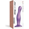 Фиолетовая насадка Strap-On-Me Dildo Plug Curvy size L
