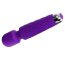 Фиолетовый wand-вибратор с подвижной головкой - 20,4 см.  Цена 1 968 руб. - Фиолетовый wand-вибратор с подвижной головкой - 20,4 см.