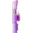 Фиолетовый вибратор High-Tech fantasy с бабочкой для клитора - 22,4 см.  Цена 2 598 руб. - Фиолетовый вибратор High-Tech fantasy с бабочкой для клитора - 22,4 см.