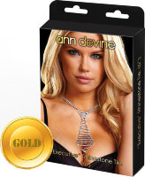Галстук из золотистых кристаллов EXECUTIVE Rhinestone Tie