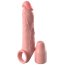 Телесная насадка-удлинитель 2 Inch Silicone X-tension with Strap - 20,3 см. - Телесная насадка-удлинитель 2 Inch Silicone X-tension with Strap - 20,3 см.