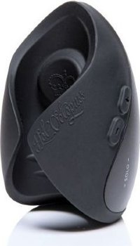 Черный инновационный мужской вибратор PULSE SOLO ESSENTIAL