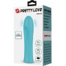 Мятный мини-вибратор Alfreda - 10,2 см.