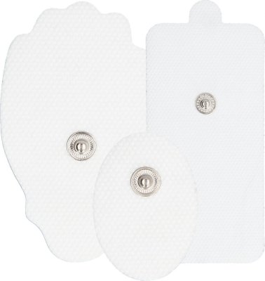 Набор из 6 электронакладок Replacement Pads  Цена 2 664 руб. Replacement Pads Shots Electroshock – набор из 6 гибких самоклеящихся универсальных электродов для электромассажа эрогенных зон. Насадки имеют три вида: прямоугольные, овальные и фантазийной формы. Подходят к набору Pad Kit Shots Electroshock. Для усиления эффекта и наиболее ярких ощущений предварительно следует очистить с помощью мыла, а также можно использовать специализированный токопроводящий гель.Только при использовании электростимулятора возможно достигнуть ощущений, которые нереально получить при физическом стимулировании интимных зон. Страна: Нидерланды.