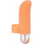 Оранжевая пулька-насадка на палец Finger Tickler - 8,25 см.  Цена 3 227 руб. - Оранжевая пулька-насадка на палец Finger Tickler - 8,25 см.