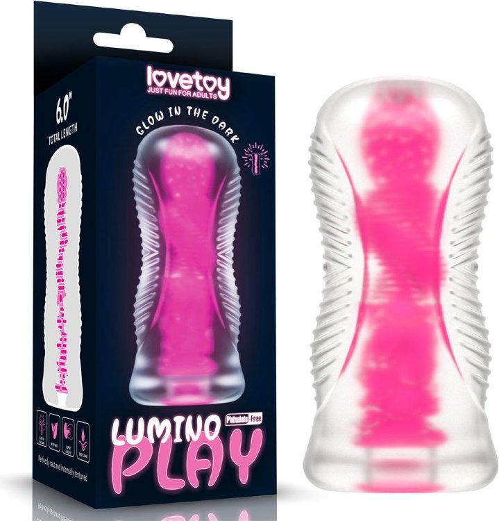 Светящийся в темноте мастурбатор 6.0 Lumino Play Masturbator