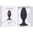 Черная анальная вибропробка HUSH 2 Size L - 12,1 см. - Черная анальная вибропробка HUSH 2 Size L - 12,1 см.