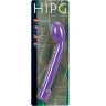 Фиолетовый вибростимулятор для G-точки HIP-G - 18,5 см.
