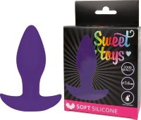 Фиолетовая анальная втулка Sweet Toys - 8,5 см.