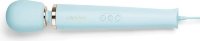 Голубой проводной вибромассажер Le Wand Sky Blue с 10 скоростями