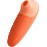 Оранжевый бесконтактный клиторальный стимулятор Romp Switch X