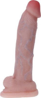 Фаллоимитатор-гигант Super Braver - 35 см. Длина: 35 см. Диаметр: 6 см. Реалистичный фаллоимитатор внушительных размеров с мошонкой. Имеет прорисованные вены и ярко выраженную головку. Внутри имеет хребет, благодаря чему принимает удобный угол наклона во время ласк. Широкое основание служит для фиксации игрушки на гладкой твёрдой плоскости - полу, мебели, кафеле в ванной. Рабочая длина - 27 см. Страна: Китай. Материал: термопластичная резина (TPR).