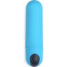 Голубая вибропуля с пультом ДУ 21X Vibrating Bullet with Remote Control