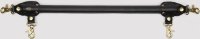 Черная распорка для ног Bound to You Faux Leather Spreader Bar - 50,8 см.