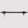 Черная распорка для ног Bound to You Faux Leather Spreader Bar - 50,8 см.