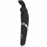 Черный вибратор Rabbit Rechargeable Wand Vibrator - 26,7 см.
