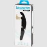 Черный вибратор Rabbit Rechargeable Wand Vibrator - 26,7 см.