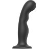 Черная насадка Strap-On-Me Dildo Plug P G size XXL