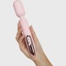 Розовый интерактивный вибратор ProWand Vibrator