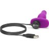 Анальная вибропробка NOVICE REMOTE CONTROL PLUG FUCHSIA - 10,2 см.