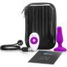 Анальная вибропробка NOVICE REMOTE CONTROL PLUG FUCHSIA - 10,2 см.