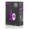 Анальная вибропробка NOVICE REMOTE CONTROL PLUG FUCHSIA - 10,2 см.