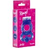 Фиолетовое эрекционное кольцо Rings Treadle с подхватом