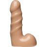 Рельефная анальная насадка Vac-U-Lock 5.5 Raging Hard-On Cock - 13,5 см.