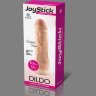 Телесный фаллоимитатор JoyStick на присоске - 17,4 см.