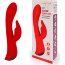 Красный вибромассажер-кролик 5 Silicone Bunny Love - 19,1 см. - Красный вибромассажер-кролик 5 Silicone Bunny Love - 19,1 см.